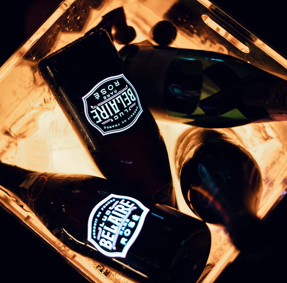 Belaire Rose Ice Bucket
